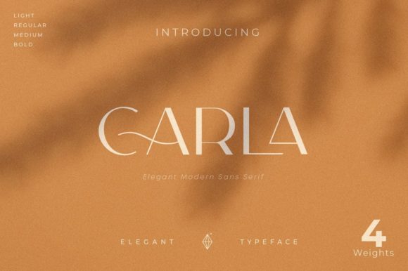 Carla: A Modern Sans Serif for Elegant Design