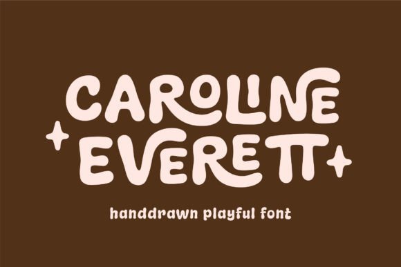 Discover the Playful Charm of the Caroline Everett Font