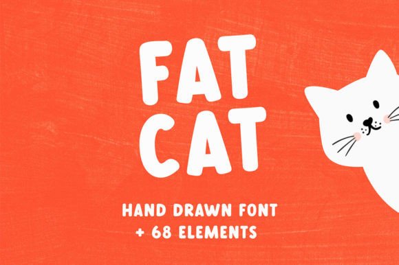 Fat Cat Font: A Playful Choice for Creative Designs