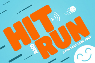 Hit and Run: Your Fun Sans Serif for Playful Designs