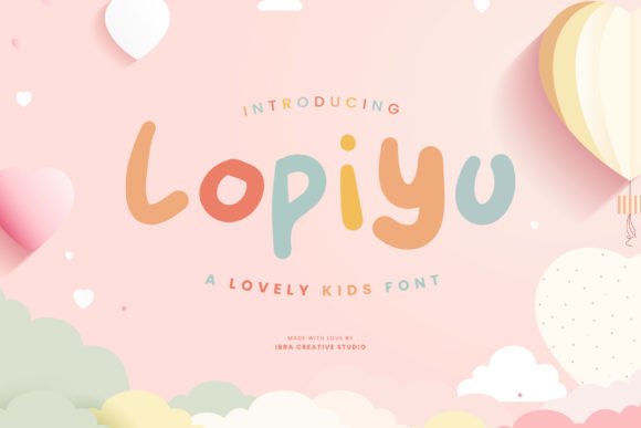 Lopiyu: A Playful Font for Joyful Designs
