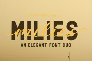 Milies Duo: A Modern Font Pairing for Creative Projects