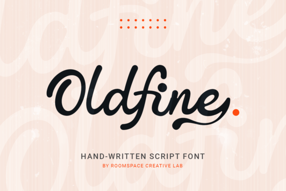 Oldfine: A Handwritten Script Font for Elegant Designs