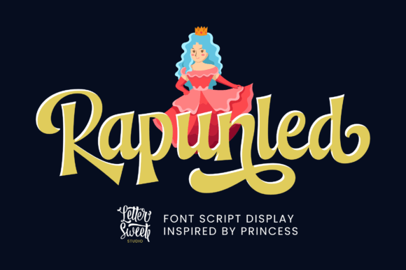 Rapunled: A Whimsical Script Font for Elegant Designs
