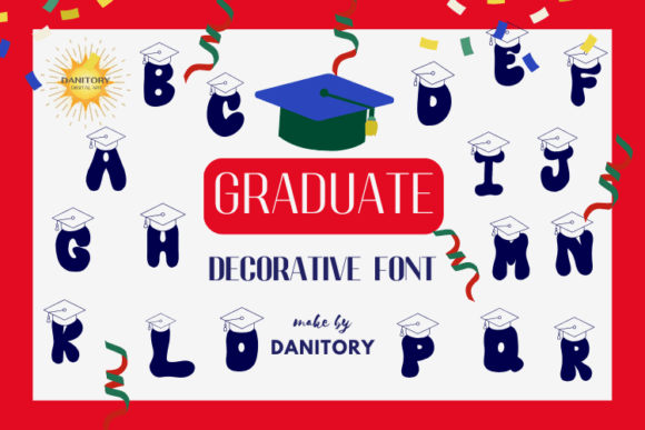 The Graduate Font: Celebrate Success with Style